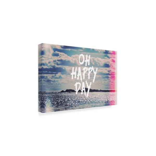 Vintage Skies 'Oh Happy Day' Canvas Art,22x32